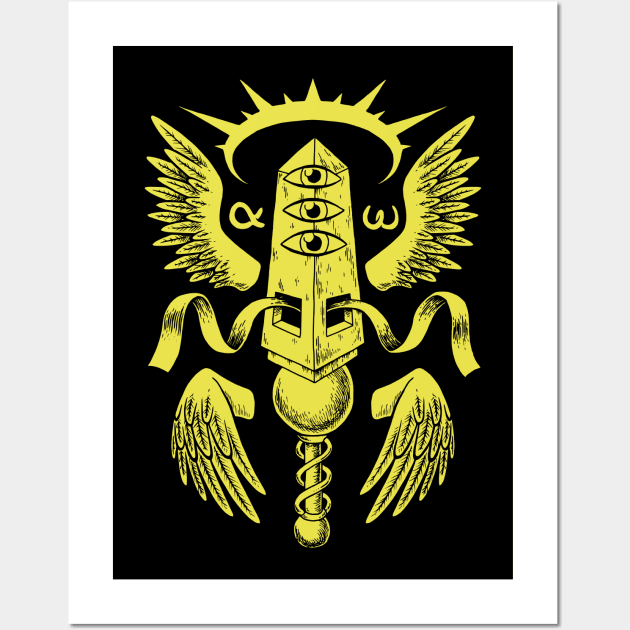 Metatron Wall Art by huzzahdave